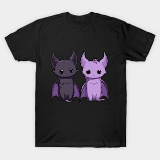 Cute Bat Couple T-Shirt